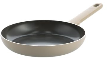 GreenChef Tones Poêle à frire antiadhésive en céramique compatible induction sans PFAS Passe au lave-vaisselle Passe au four Taupe 24 cm