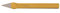 KS Tools 162.0281 Buril, ovalada plana, 5, corto