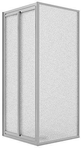 Box Doccia Angolare 70x90CM H198 Cristallo Stampato C Fisso+Saloon 2 Ante Battente 70 mod. West