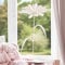 Apalis Fensterfolie Fenstertattoo Blume Glas-Aufkleber Romantic Rose 165 x 75cm