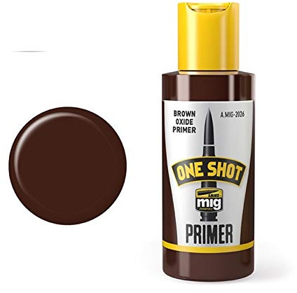 Ammo MIG-2026 Brown Oxide One Shot-Profesional Grundierung, mehrfarbig