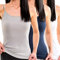HERMKO 1560 3er Pack Damen Träger Top - 100% Bio-Baumwolle, Unterhemd in Feinripp-Qualität - Weich, Strapazierfähig & Vielseitig für jeden Look, Farbe:Mix w/m/g, Größe:40/42 (M)