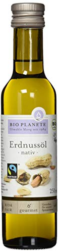 Bio Planète Erdnussöl nativ, 2er Pack (2 x 250 ml)