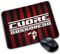 Tappetino Mouse Pad personalizzabile cuore rossonero x tifosi milanisti Love Milano