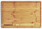 Schneidebrett Shunan Bambus I Großes Holz-Brett 45x30cm I Premium Qualität I Küchenbrett I Saftrille I Antibakterielles Schneidbrett (6. Chef DE Cuisine)