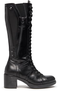 Nero Giardini I205921D Stivali Donna in Pelle - Nero 37 EU