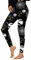 Spadehill Lustige Halloween-Leggings für Damen, Spinnennetze und Kürbis-Schwarz, Klein