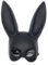 eBoutik Sexy Bunny Party Outfit Erwachsene Maskerade Maske mit Hasenohren Festival Outfit Ostern Party Cosplay Verkleidung Valentinstag Kostüm Zubehör (Schwarz)