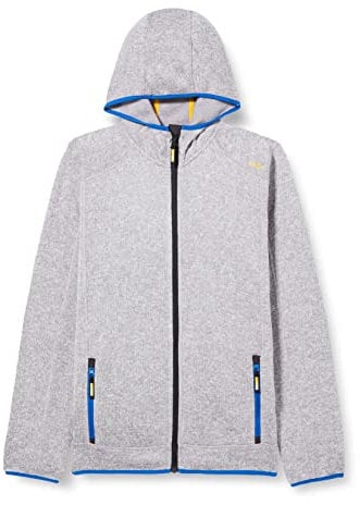 CMP, Kid Jacket Fix Hood, Boy, Argento-Royal, 140