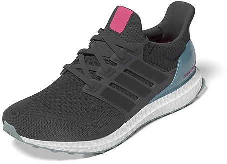 Adidas Sneaker Ultraboost 1.0 Dna Donna, Grigio/Grigio/Rosa Fusion, 12 US