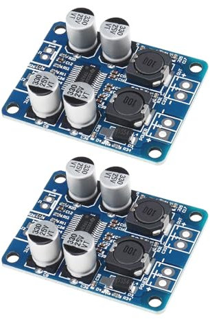 The Lord of the Tools 2pcs Carte d'amplificateur Mono PBTL TPA3118 Module de Carte d'amplificateur Audio Numérique Mono pour la Modification du Système de la Maison et de la Voiture 60W DC 8-24V