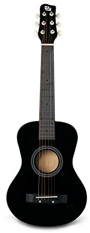 CB SKY 76,2 cm (30 Zoll) Junior (schwarz) / Student Akustikgitarre / Anfänger / Kinder Musikinstrument