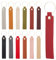SUNNYCLUE 1 boîte 26 pièces 13 couleurs Porte-Clés en Cuir PU Gravure Porte-Clés en Cuir Étiquettes Vierges avec Porte-Clés en Fer Crochets pour Porte-Clés Porte-Clés Fabrication de Fournitures Bricol