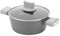 FLORINA Olla de aluminio Serrano 2,1 l 20 cm I Ollas con asas de tacto suave I Olla ligera y duradera I Revestimiento antiadherente I Estructura estriada | Olla de diseño elegante