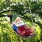 Schwingen Gartenzwerge für außen Lustig Gartendeko Wetterfest 18cm Liegender Zwerg Gartenfigur Harz GNOME Figur Gartendekoration für Draußen Garten Balkon Terrassen Statue Geschenke für Frauen, Mama
