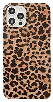 Reezaddin Cheetah Mobile Phone Cases Compatible with iPhone 15 Pro Case, Leopard Print Cheetah Protective Case Classic for Girls Shockproof Soft Silicone Matte Brown 6.1 Inch (iPhone 15pro)