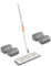Nuovo grande mocio piatto con panno assorbente Pad strumento domestico rotante Mop Set