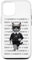 Hülle für iPhone 12/12 Pro Katze im Lagerfeld Style mit Sonnenbrille