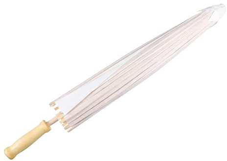 CONGARTENO Kinderregenschirm Bastelschirm Diy Ölpapierschirm Handgemachter Malschirm Unfertiger Ölpapierschirm Für Kunsthandwerk Und Papier Leicht Und Langlebig