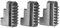 Lathe Chuck, 3 Pcs K11-125 External Jaw Lathe Chuck Jaws Metal 5in 20CrMnTi Self Centering for Metalworking Tools
