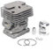 UYTGFO Compatible con STIHL FS120 FS 120, herramientas de jardinería, desbrozadora, recortadora, repuestos, nuevo estilo y kit de pistón de cilindro de 35 mm antiguo.(FS120 New 35mm)