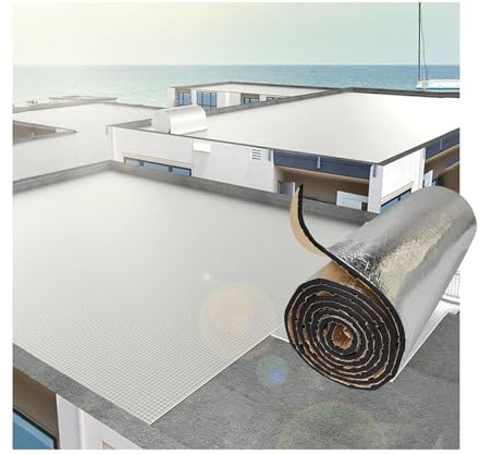 Selbstklebende Isoliermatten, Auto-Schallschutzmatte, Auto-Schallschutz aus Schaumstoff, Wärmedämmung und Vibrationsdämpfungsmaterial(1*8m/3.2*26ft,30MM(THK))