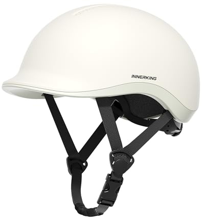 InnerKing Fahrradhelm Damen Herren Leichter City- & Rennradhelm | Sicherer Fahrradhelm Damen mit Reflektoren Belüftet Fahrradhelm Erwachsene