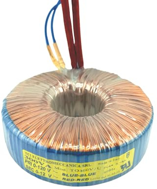 Transformador toroidal TO300V/U 120 V 300 W transformador con núcleo de anillo para lámparas de 12 V 60 Hz cobre azul