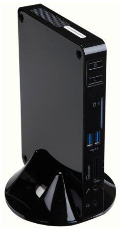 Foxconn NT-A3500 Netbox E350 (HDMI, DVI) schwarz