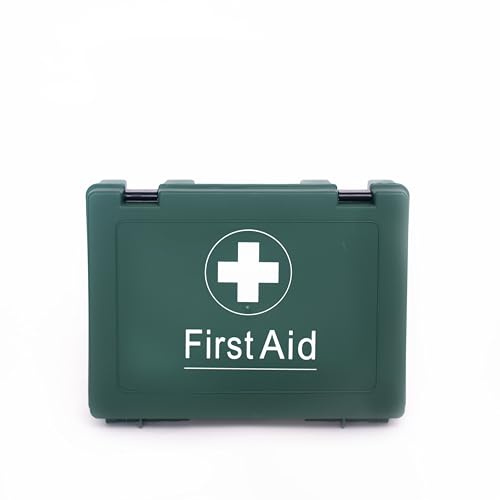 Blue Dot HSE First Aid Kit for 50 People | Workplace First Aid Kit in Durable Carry Case | HSE Compliant Emergency First Aid Box for Offices, Warehouses, Factories & Large Businesses