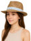 i-Smalls Ladies Womens Spring Summer Open Weave Trilby Sun Hat LS14009 Natural