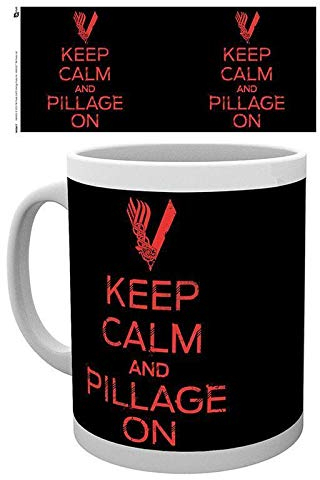 GB Eye, Keep Calm Vikings, Mug