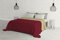 Italian Bed Linen Ropa DE Cama Italiano Colcha Verano Burdeos/Crema Doble 260 x 270 cm