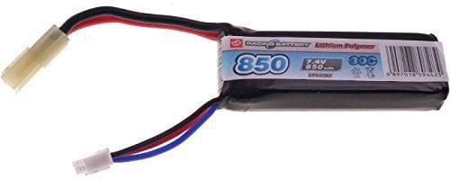 7.4v Airsoft LiPO Batteries (850mAh 30C Stick)