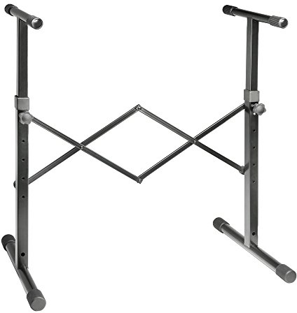 Adam Hall Stands SKS 05 - Universalständer für Keyboards und Equipment, Belastbarkeit bis zu 50kg, schwarz