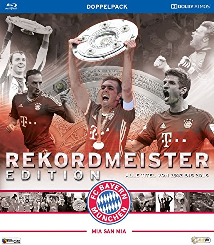 FC Bayern München - Rekordmeister Edition - Alle Titel von 1932 bis 2016 [Blu-ray]