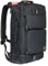 KAUKKO Damen Herren Schulrucksack Beiläufig Stylisch Backpack für Outdoor Reisen Wandern Camping Bergsteigen (Schwarz)
