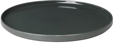 blomus Servierteller Pilar | Farbe Agave Green | 32L x 32B x 2H cm | Essteller Grün | Dinnerteller aus Keramik