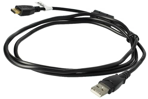 vhbw Cavo dati USB (da USB standard tipo A alla fotocamera) da 150cm compatibile con Kodak EasyShare V530, V603, M1033, V1073 fotocamera, camcorder