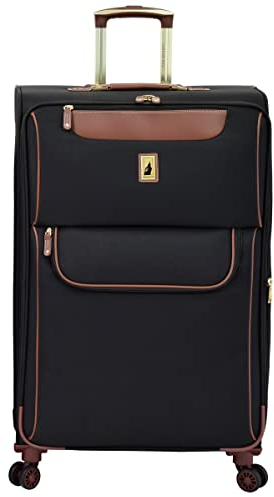 LONDON FOG Westminster Erweiterbarer Spinner, 73,7 cm, Schwarz, 29-Inch, Westminster Spinner, erweiterbar, 73,7 cm