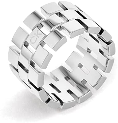 Calvin Klein Ring für Damen Kollektion GEOMETRIC aus Edelstahl - 35000324D