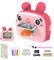 CAMCLID Instant Camera for Kids, 1080P Kids Camera Instant Print with Print Paper & 32G SD Card, Selfie Digital Video with 2.4” Screen, Ideal Toy Gift for Girls Boys 3-12 (Pink)