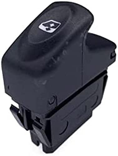 Botón Ventana Eléctrica Interruptor Botonera Elevalunas Pasajero Naranja de 5 Pines para Renault Kangoo Megane Clio Número de Pieza OEM: 7700838100