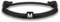 GD GOOD.designs Bracciale in corda con lettere | Bracciale dell'amicizia nero regolabile con dimensioni 14cm - 24cm | Iniziale M