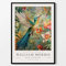 IPUDIS William Morris Poster Blumenkolibri Leinwand Gemälde William Morris Wandkunst William Morris Drucke für Wohnkultur Bilder 50X70cm Kein Rahmen