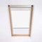 Skylight Roller Blinds For Dakstra and Rooflite Roof Windows, Blackout Blind, Window Code P4A White