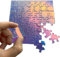 Wezalget Klares Impossible-Puzzle,Impossible-Puzzle - Unmögliche Herausforderung, schwieriges Spiel | Einzigartiges schillerndes 49-teiliges, Nicht wiederholbares Puzzlespiel aus transparentem Acryl