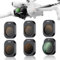 JJC Kit di filtri ND e CPL compatibile con DJI Mini 4 Pro, confezione da 6 filtri polarizzanti a densità neutra CPL ND8 ND16 ND32 ND64 ND256 con salvietta, compatibile con DJI Mini 4 Pro Drone Lens