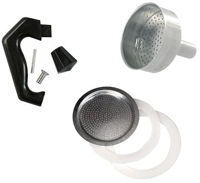 TLDSHOP® - Kit di ricambio per CAFFETTIERA - MOKA (2 tazze)