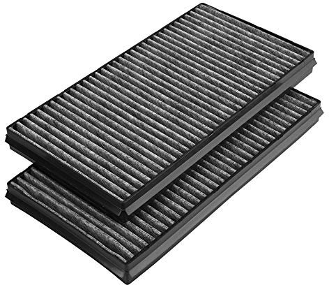 Zohisin Innenraumfilter Auto-Innenraumfilter 31 0×18 0×5 2-teiliges Innenraumfilter-Set für E60 528i 535i 535xi 545i 550i 650i m6 Innenraumfilter bequem und praktisch